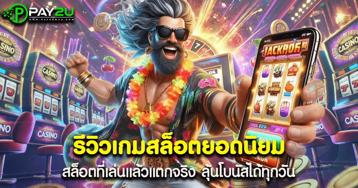 รีวิวเกมสล็อตยอดนิยม